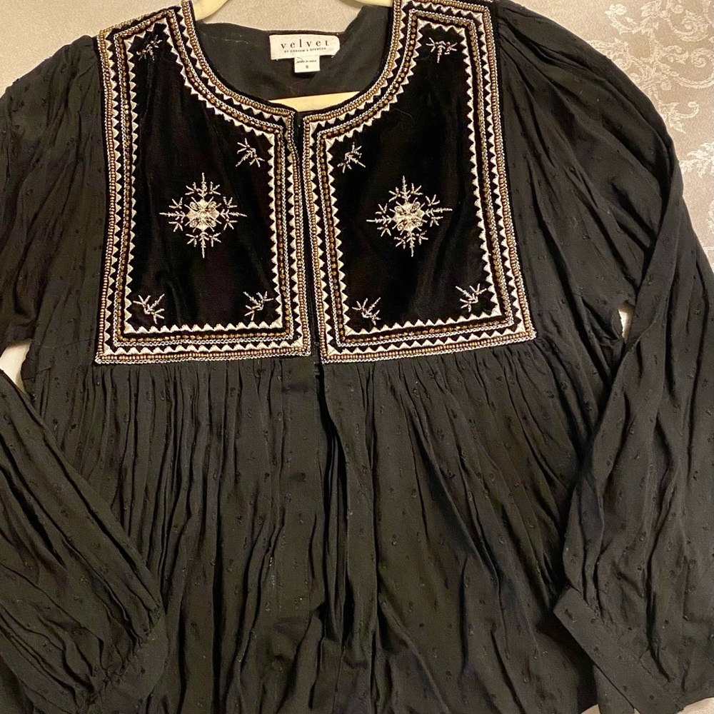 Velvet Brand cotton blouson jacket